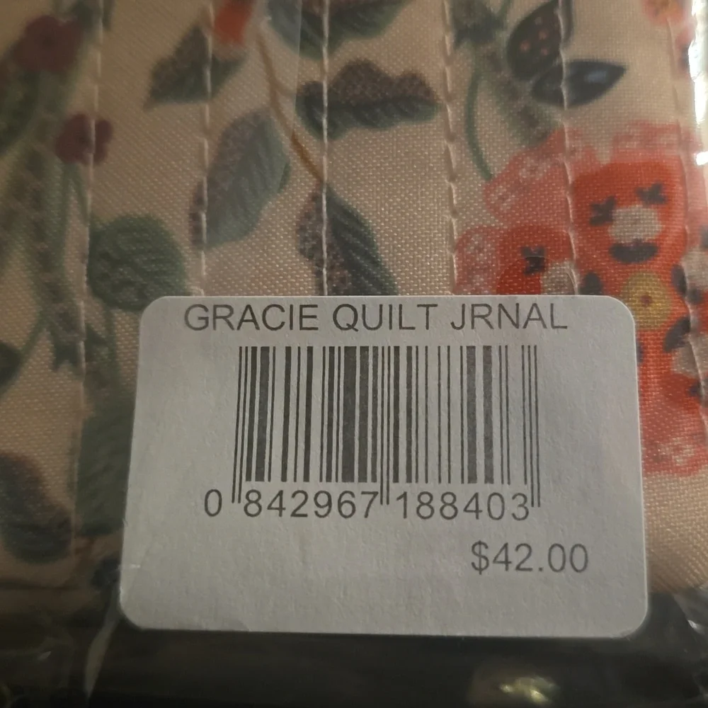 ♥️BUY 5 GET 3 FREE  Rifle Paper Co. Quilted Gracie Journal, Retail $42.00 USD